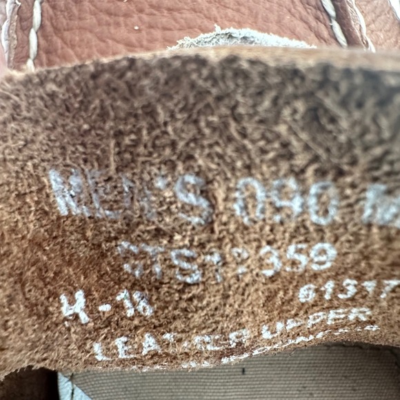 Sperry Top Sider Men's Brown Leather Boat Shoes Size 9  Lace Up Preppy Sailing - Picture 5 of 5